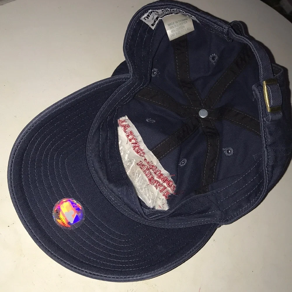 Chicago Cubs 2003 NL Central Champions Navy Baseball Cap Twins Enterprise Hat